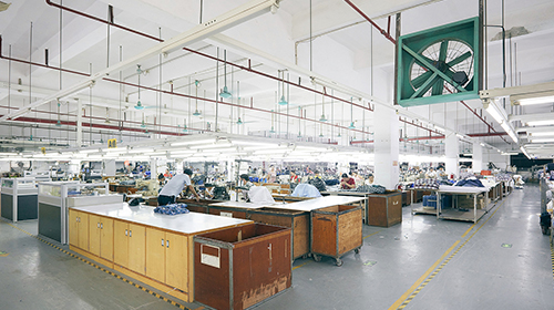 车间照片-柏力嘉制衣