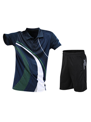 休闲运动服(墨绿/白)